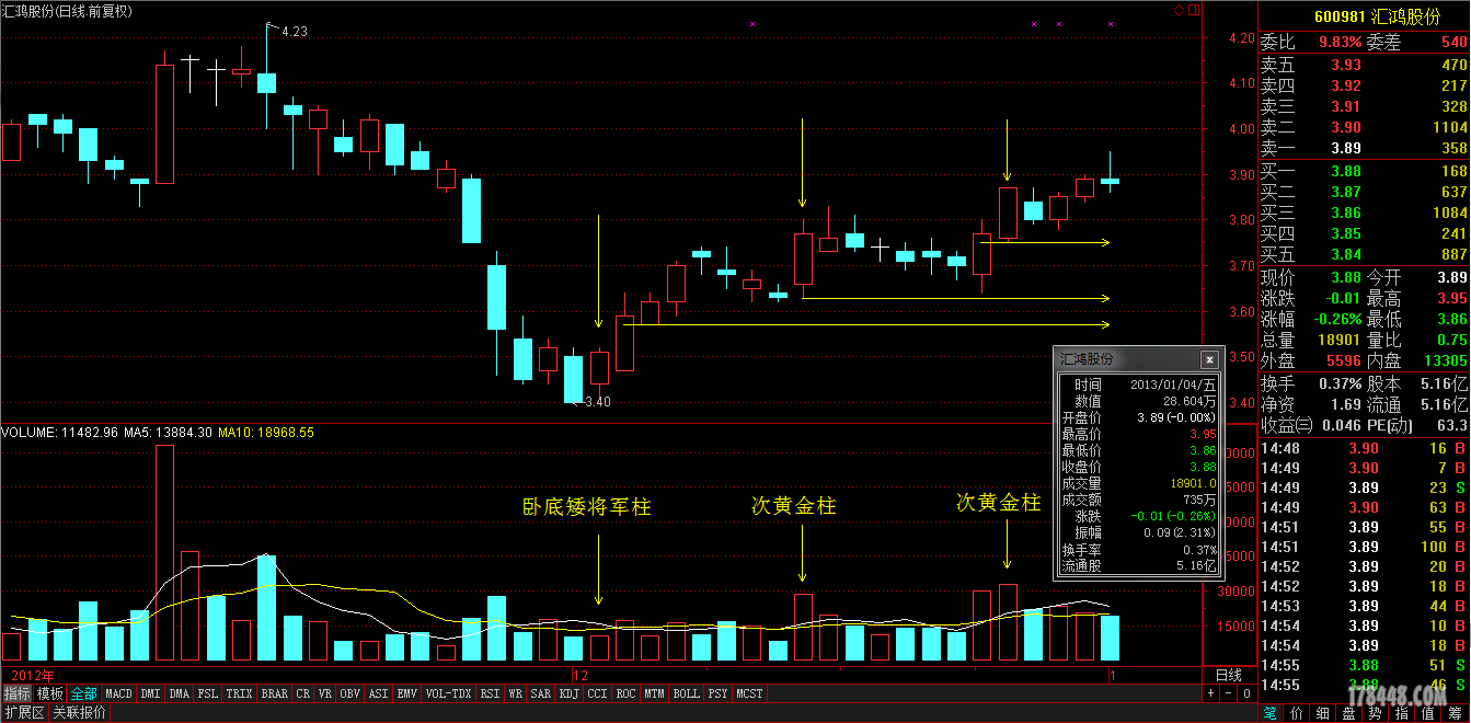 600981 汇鸿股份 后势如何 请高手指教 - 牛股预