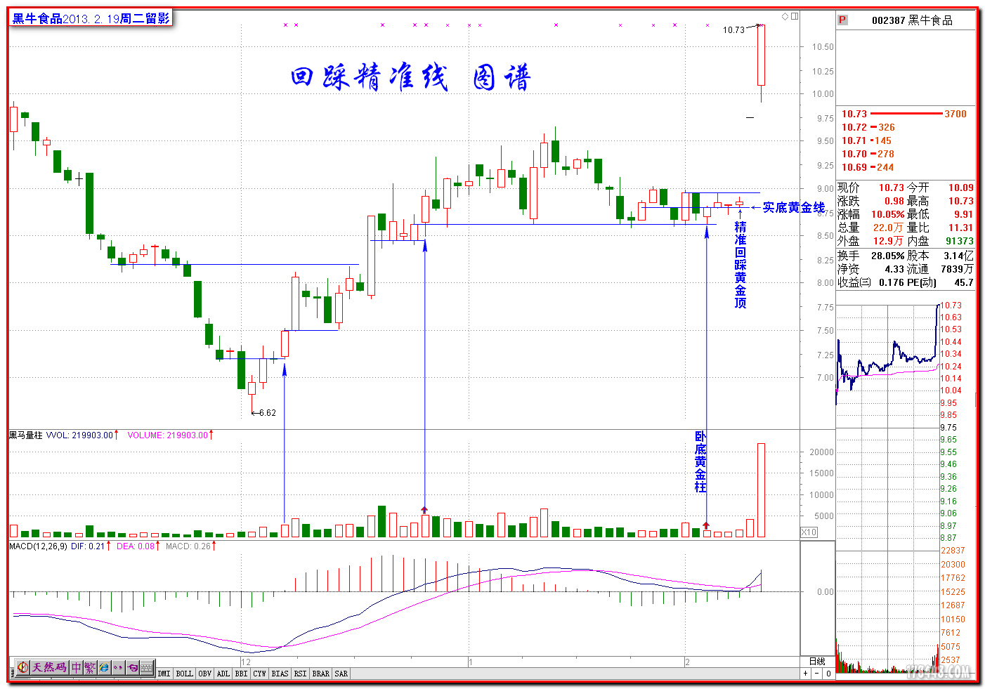 2013-02-19黑牛食品 回踩精准线等三基因.png