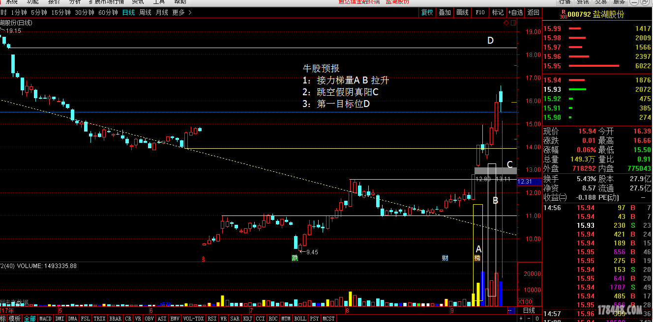 牛股预报  000792 盐湖股份  20170918.png
